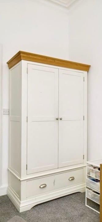 Large wooden wardrobe 