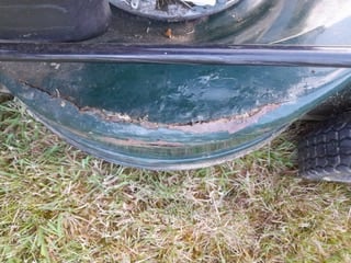 Lawn mower with Honda motor 