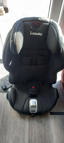 SOLD Infababy childs car seat Isofix groups 1-3, 9-36kg vgc 1yr
