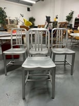 Original Navy Chairs by Emeco for sale. Mid Century Modern retro.