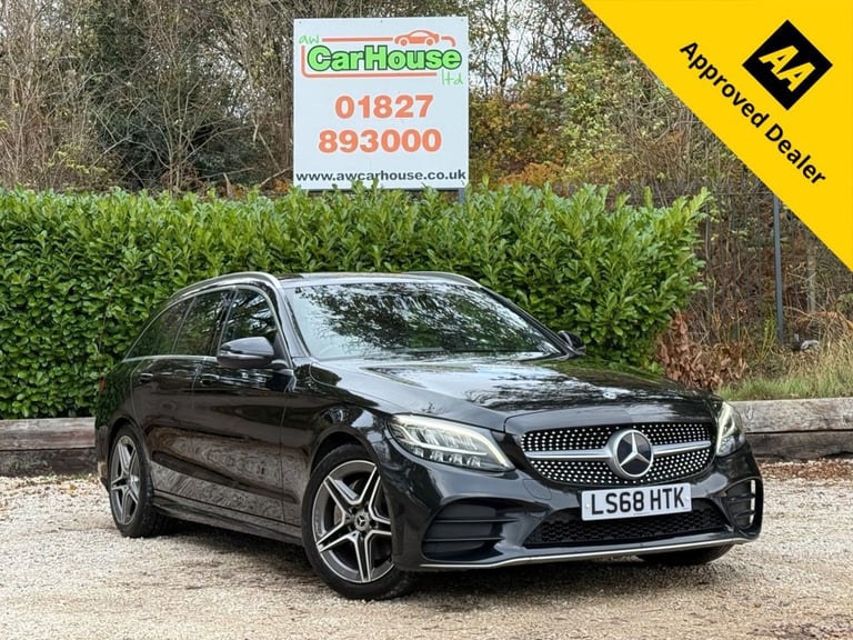 2018 68 MERCEDES-BENZ C-CLASS 1.5 C200 MHEV EQ BOOST AMG LINE ESTATE 5DR PETROL 