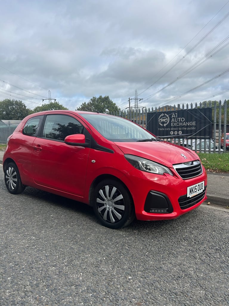 2015 Peugeot 108 1.0 Active 3dr HATCHBACK Petrol Manual
