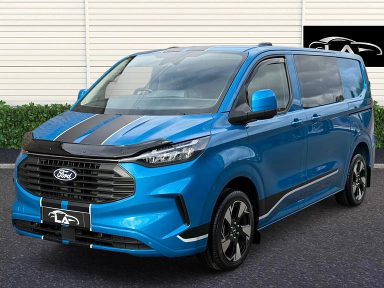 2025 25 FORD TRANSIT CUSTOM LIMITED CREW CAB 2.0 170 AUTO *NO VAT* *6 SEATS*