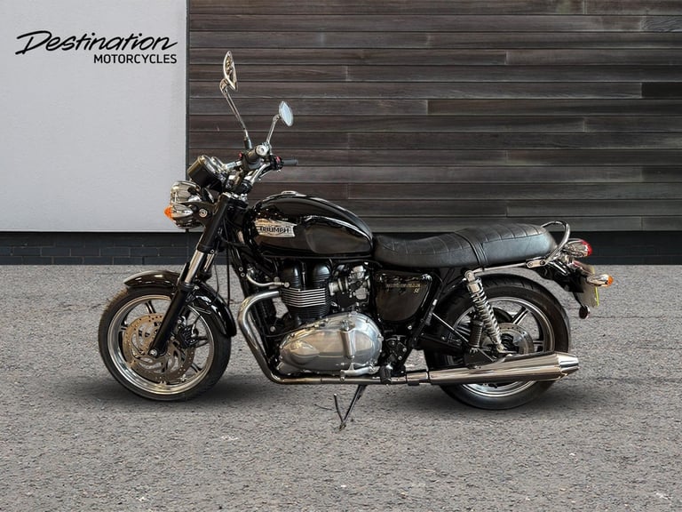 2009 Triumph Bonneville AIR COOLED black
