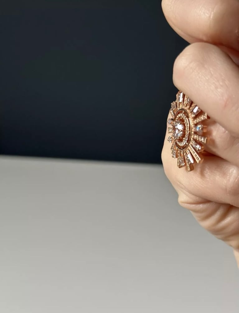 Swarovski Ring Size 52