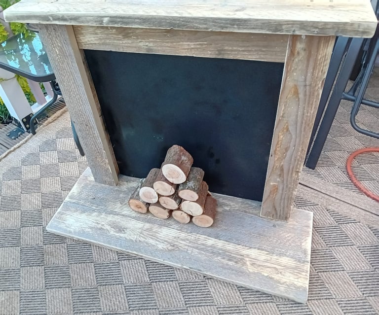 Handmade decorative fireplace £145