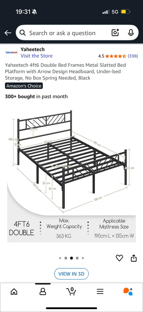 image for Double bed NEW 