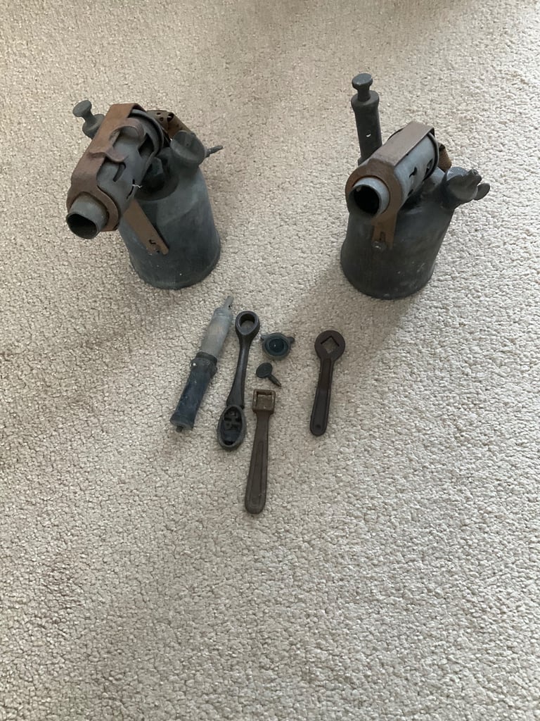 image for 2 Vintage Blow Lamps