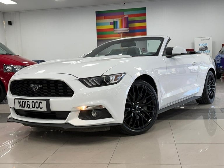2016 16 FORD MUSTANG 2.3T ECOBOOST CONVERTIBLE 2DR PETROL SELSHIFT EURO 6 (317 P