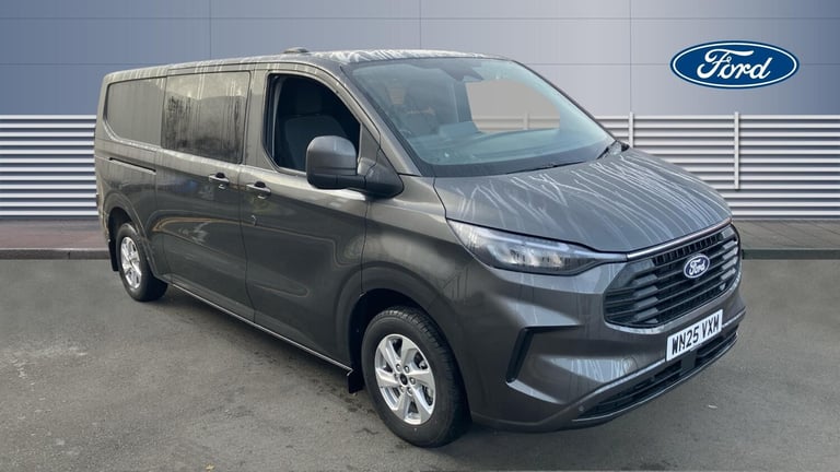 image for 2025 Ford Transit Custom 2.0 EcoBlue 136ps H1 Double Cab Van Limited Auto PANEL VAN DIESEL Automatic