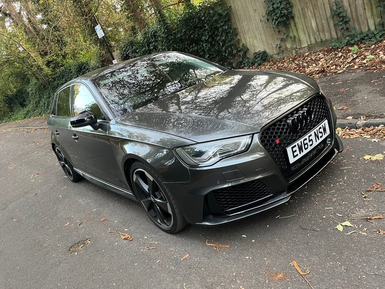 2015 AUDI RS3 SPORTBACK DSG QUATTRO 2.5 TSFI 5dr Daytona grey 