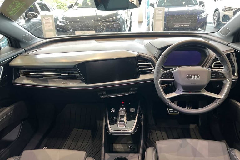 2025 Audi Q4 e-tron 250kW 55 Quattro 82kWh S Line 5dr Auto [Leather] SUV Electric Automatic