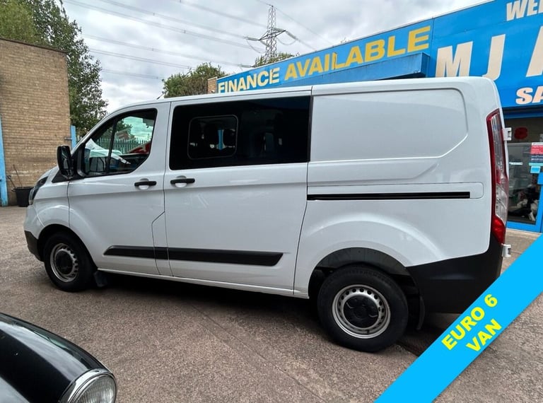 2022 22 FORD TRANSIT CUSTOM 2.0 300 ECOBLUE LEADER CREW VAN DOUBLE CAB 5DR DIESE
