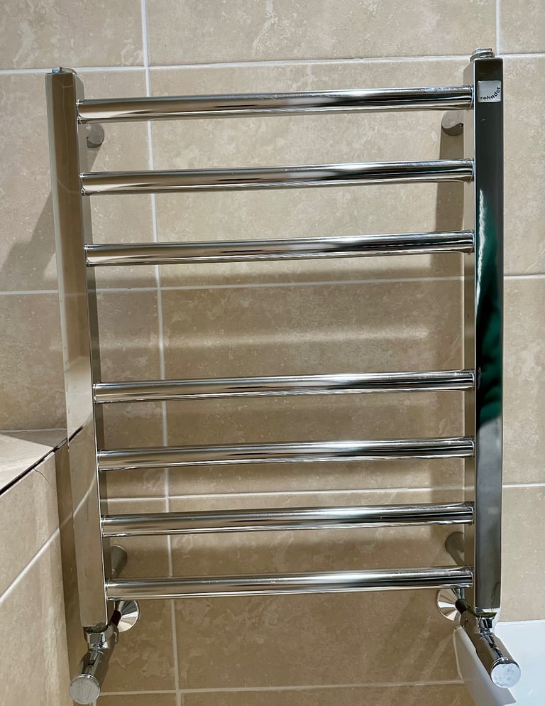 Zehnder towel rail Stainless Steel polished