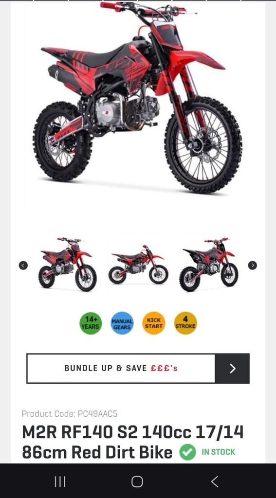 M2R DIRT BIKE 