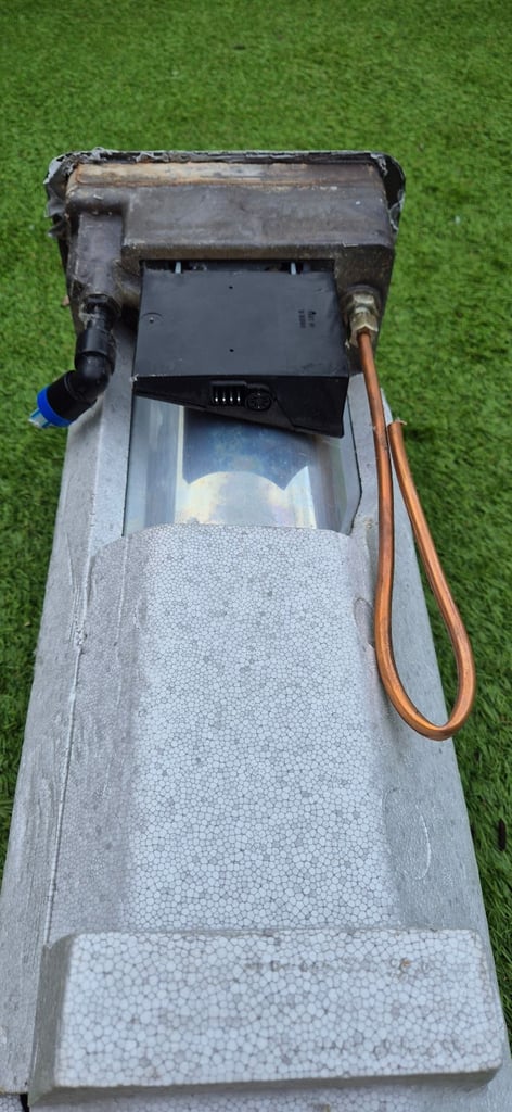 CARVER CASCADE RAPID gas and electric water heater for camper caravan motorhome boat.
