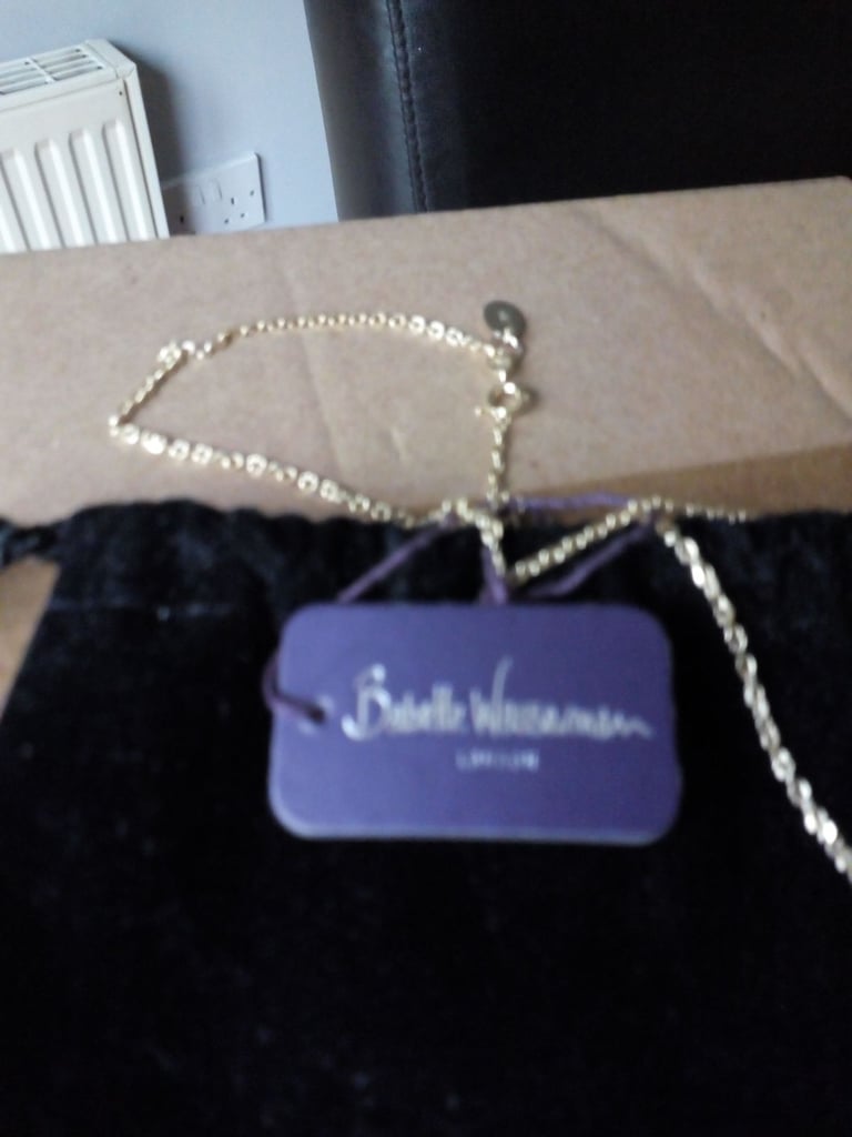 NEW STERLING SILVER NECKLACE BY BABETTE WASSERMAN £69.00