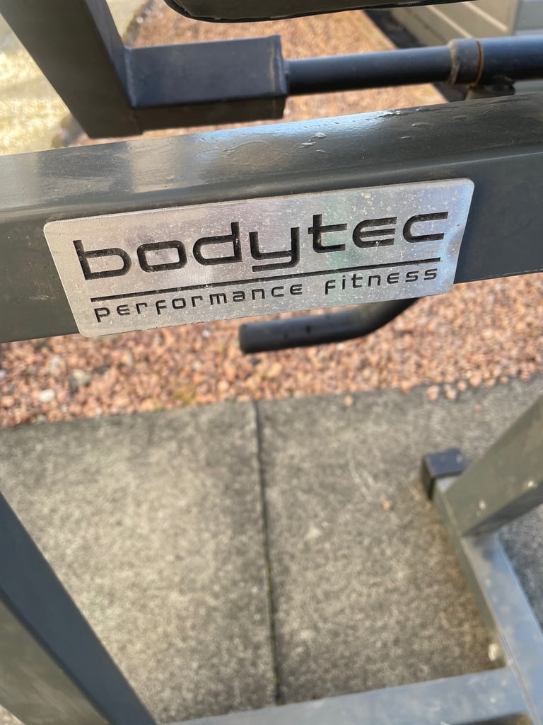 image for Heavy duty Olympic bicep & tricep machine