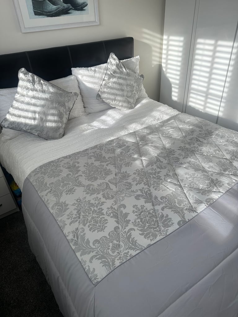 Standard Double Bed & Mattress 