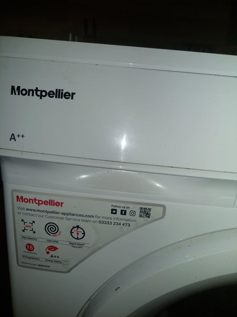 Montpellier washing machine 