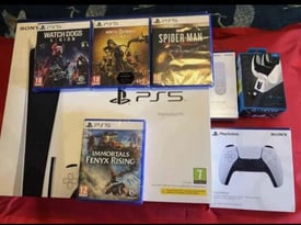 Ps5 with games and controller - unwanted gift