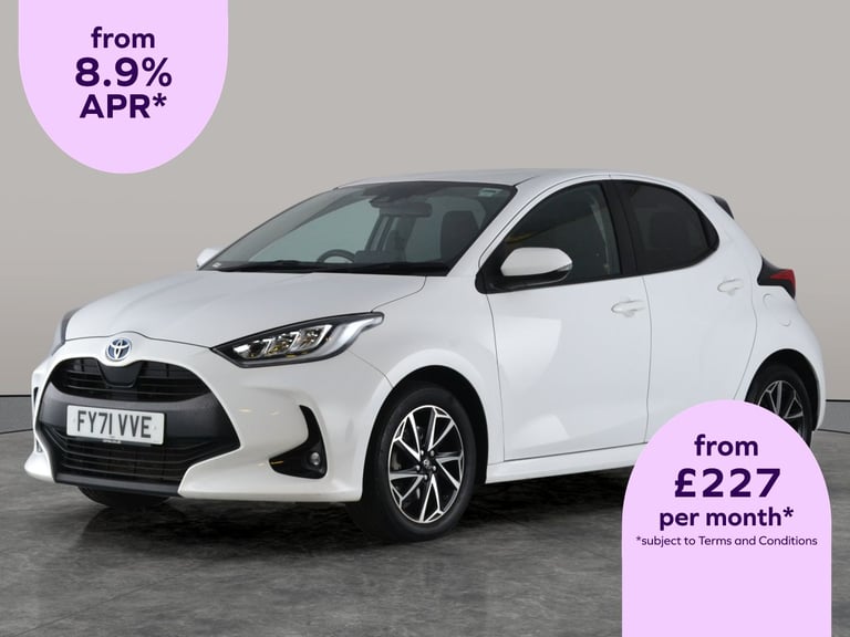 image for 2021 Toyota Yaris 1.5 Hybrid Design 5dr CVT HATCHBACK PETROL/ELECTRIC Automatic