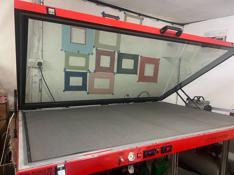 HGP 360 Drytac Hot Press Vacuum Press Without Stand - Picture Framing Equipment