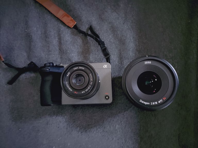 Sony Fx30 with 2 lenses