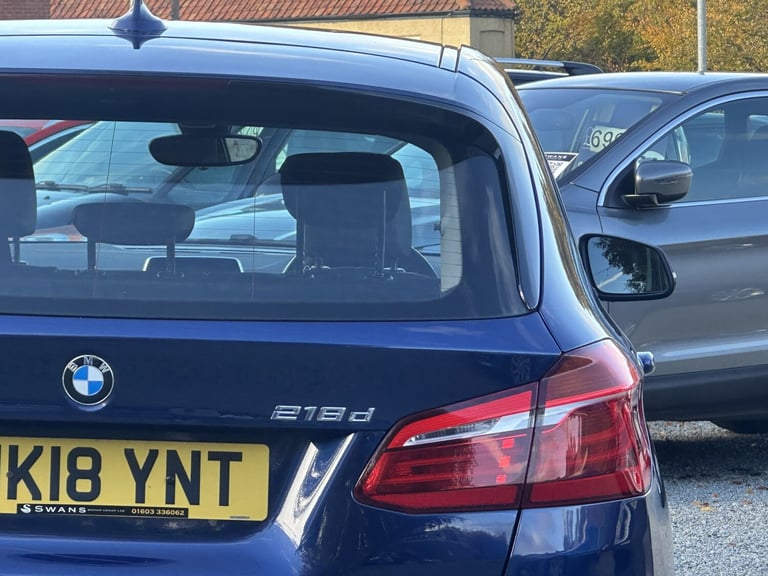 2018 Bmw 2 Series 2.0 Sport Active Tourer Diesel Manual 5 Door Hatchback Blue