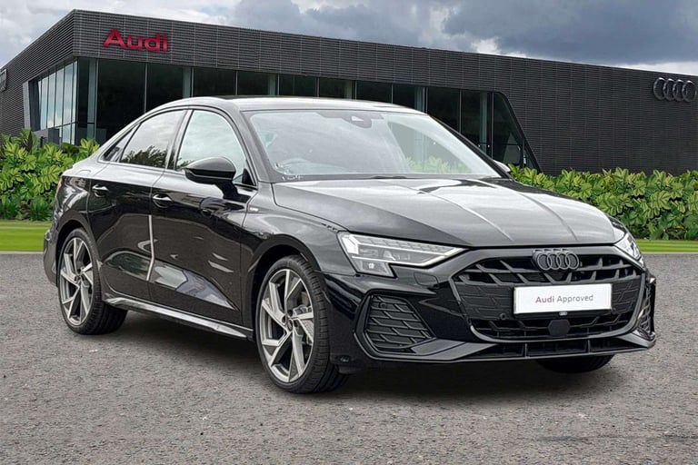 image for 2025 Audi A3 35 TFSI Black Edition 4dr S Tronic Saloon Petrol Automatic