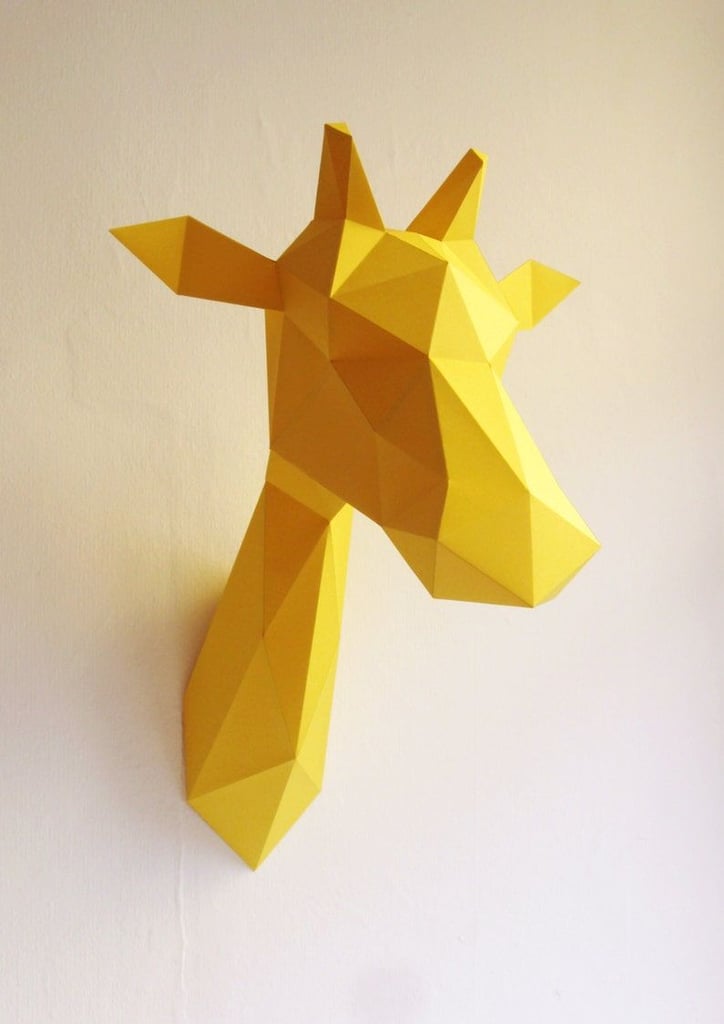 image for Assembli Paper Giraffe 3D Papercraft Kit – Brand New (RRP £30)