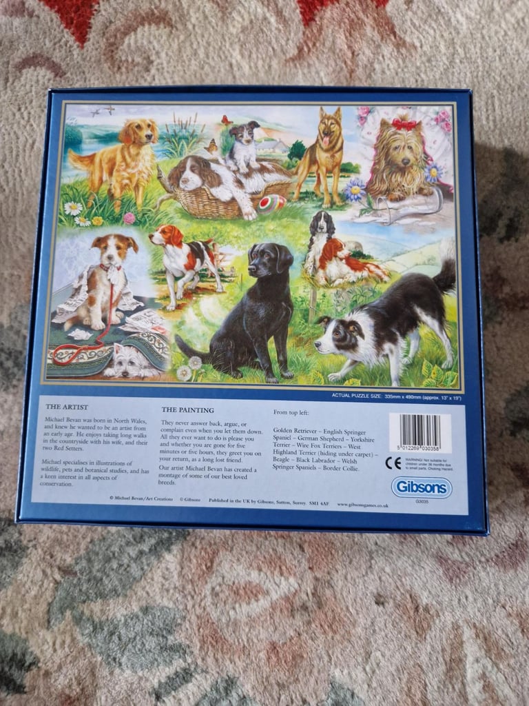 Wagging Tails Jigsaw Puzzle