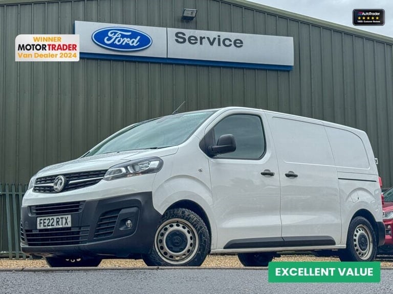 2022 Vauxhall Vivaro SWB L1H1 Low Roof F2700 Dynamic Air Con Sensors EURO 6 Panel Van Diesel Manual
