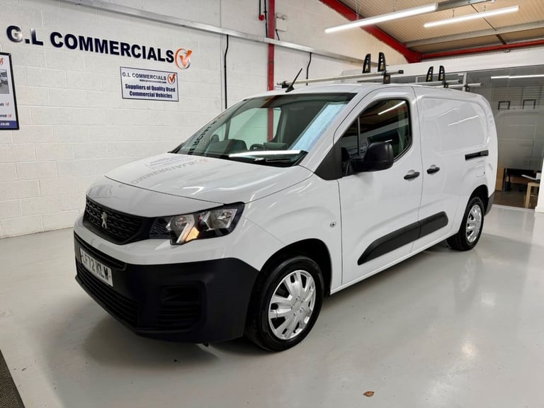 2023 72 PEUGEOT PARTNER 1.5 BLUEHDI 950 PROFESSIONAL PREMIUM + LONG LWB * 3 SEAT
