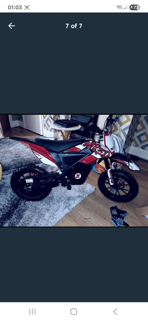 image for New stomp ebike pitbike