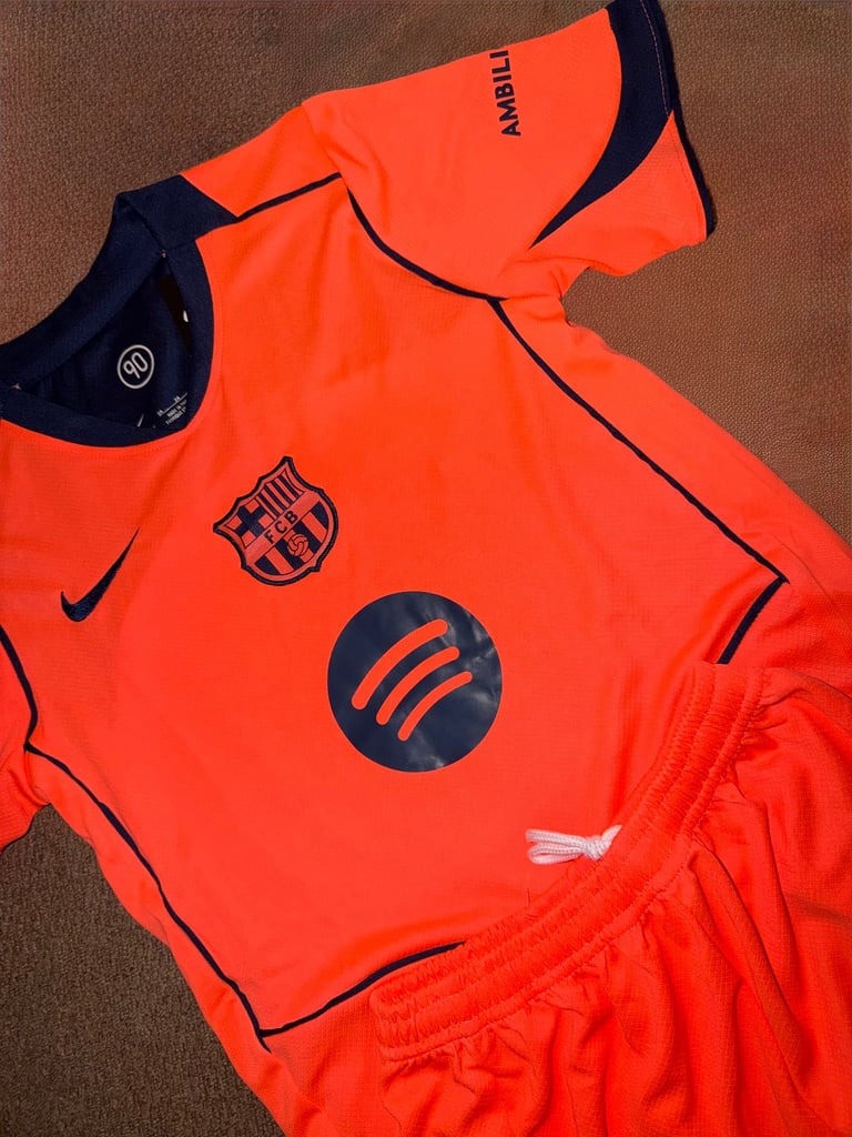 Barcelona 3rd Kids Shirt & Shorts 