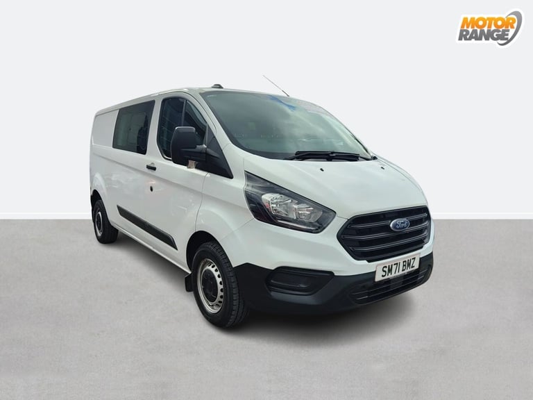 image for 2022 Ford Transit Custom 2.0 EcoBlue 105ps Low Roof D/Cab Leader Van LWB Crew Van DIESEL Manual