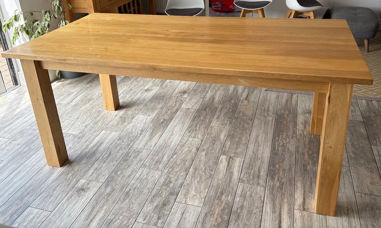 image for Solid Oak Dining Table