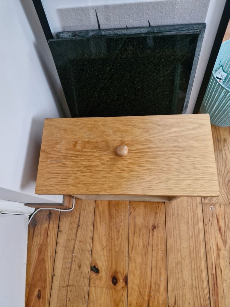 Vintage Wooden Sideboard - Unique Colour, Good Condition