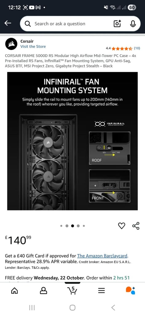 Corsair FRAME 5000D RS 