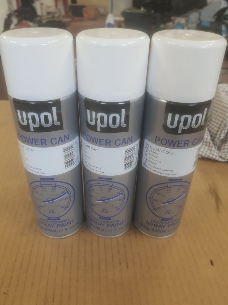 image for 3 x U-Pol Clearcoat