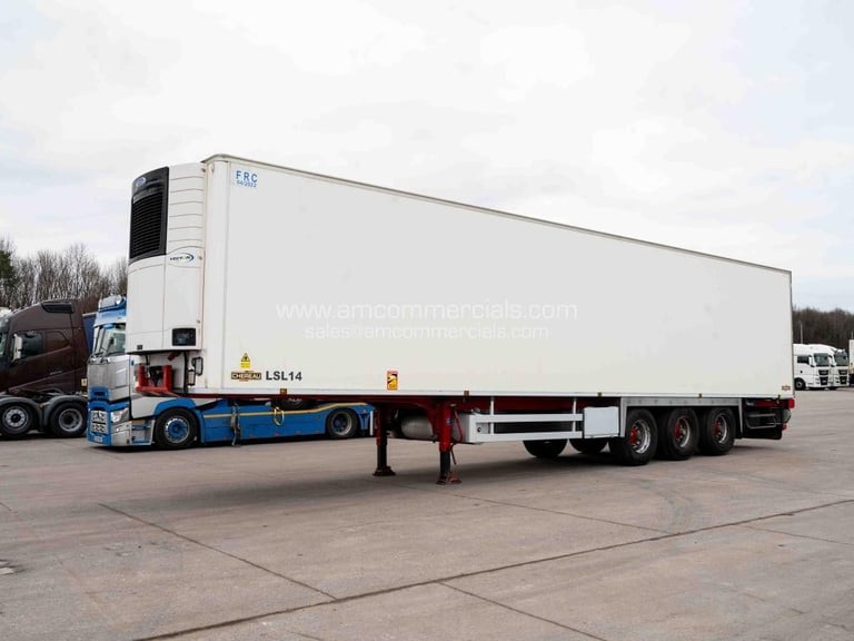 CHEREAU MEAT RAIL FRIDGE TRAILER 