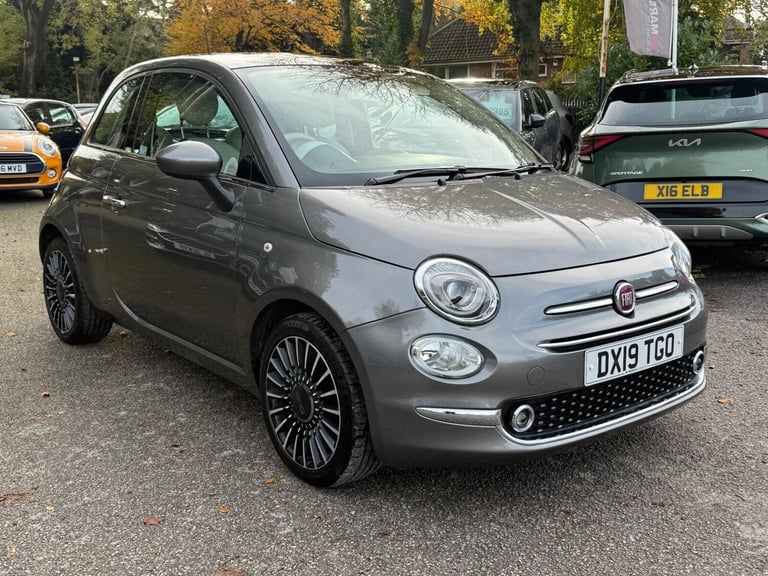 2019 Fiat 500 1.2 Lounge Dualogic Euro 6 (s/s) 3dr Hatchback Petrol Automatic