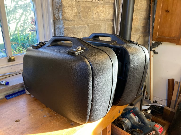 Hepco and Becker Junior 30l hard panniers Hardly used