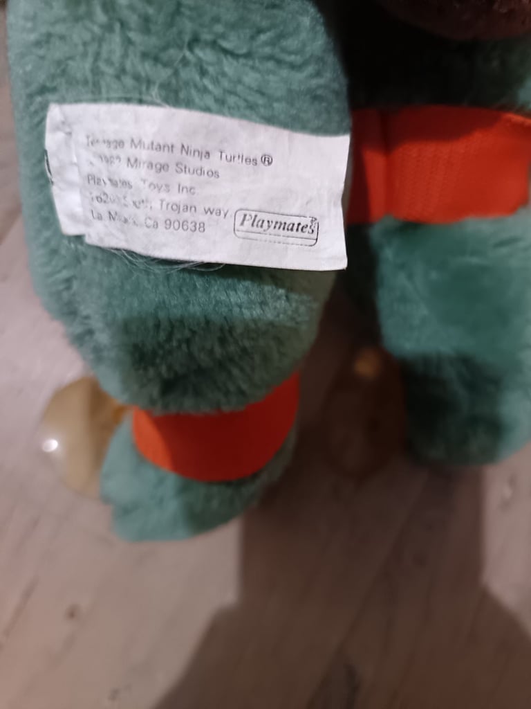 Teenage Mutant Ninja Turtle Michael Angel Plush