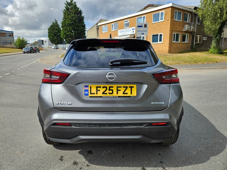 2025 25 NISSAN JUKE 1.6 Hybrid N-Connecta 5dr Auto Grey Damaged Salvage