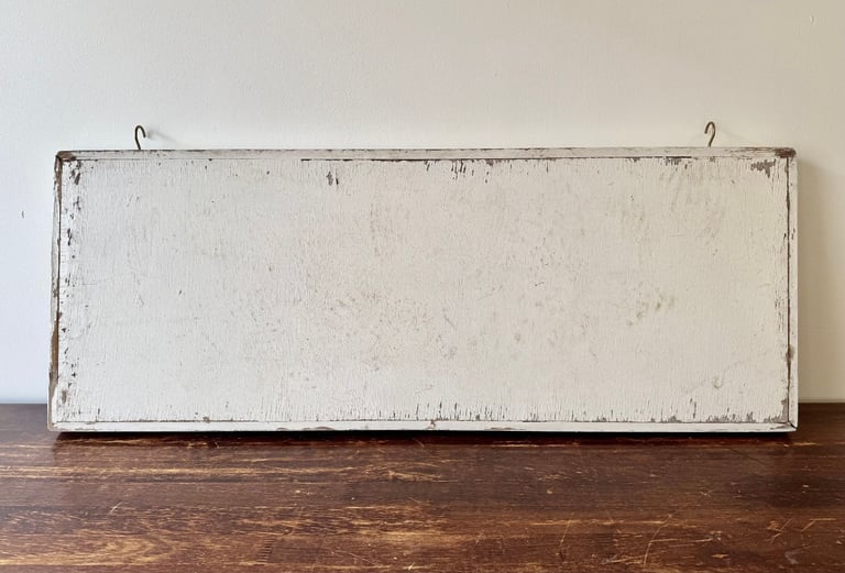 Vintage Antiques Shop Sign