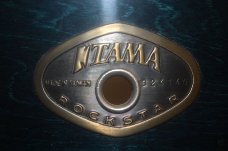 Vintage Tama Rockstar Custom Blue 5 Piece Drum Kit 22in Bass + All Hardware Included ~ £475 ono