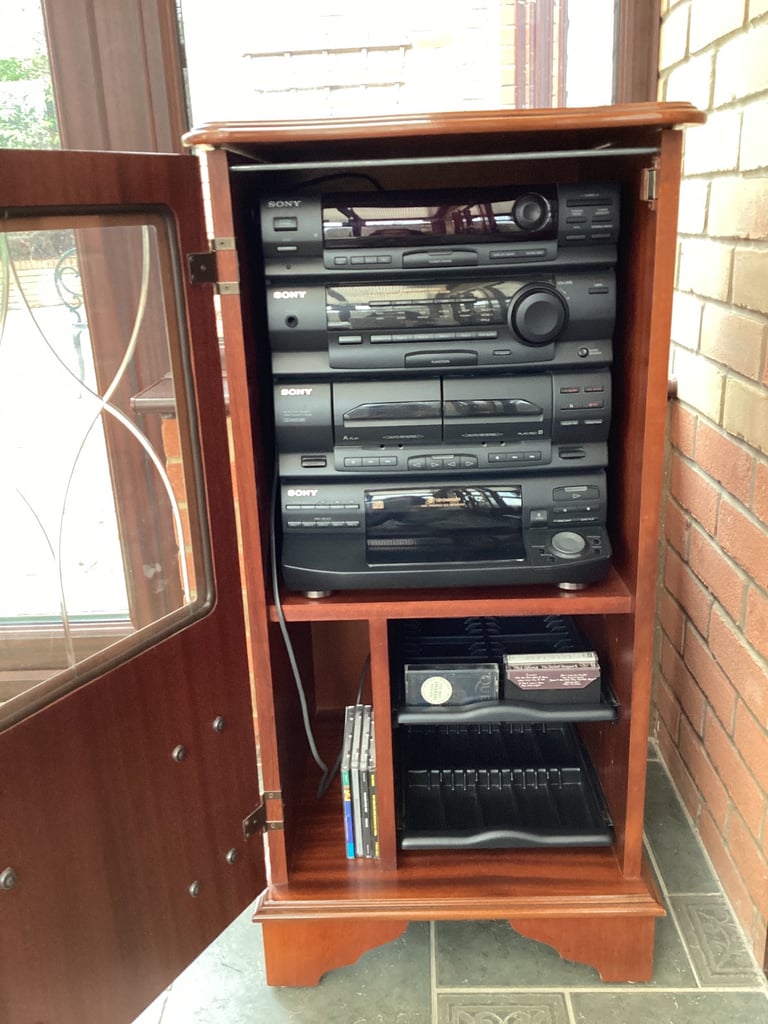 Hi-Fi Music System Cabinet