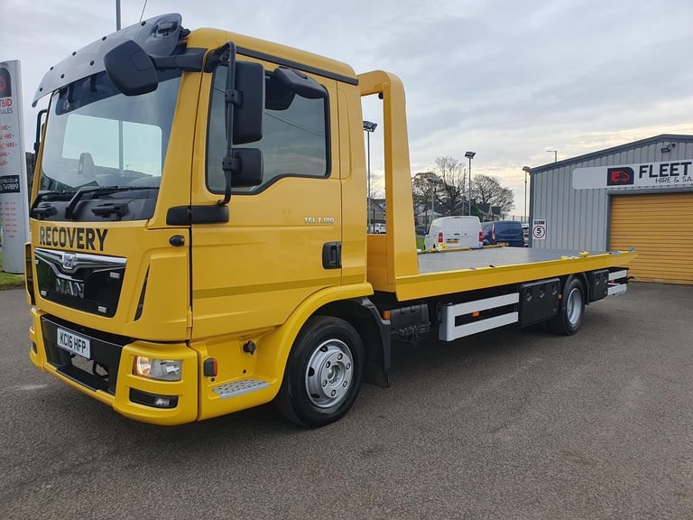 MAN/ ERF TGL 7.180 TILT AND SLIDE RECOVERY WITH SPEC-LIFT EURO 6